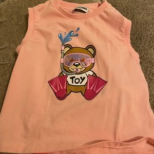 Moschino short set 2T girls
